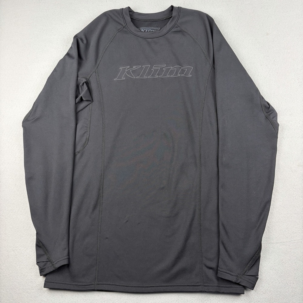 Klim Aggressor Snowmobile Black Layering Shirt 2.0 Men's Size Medium